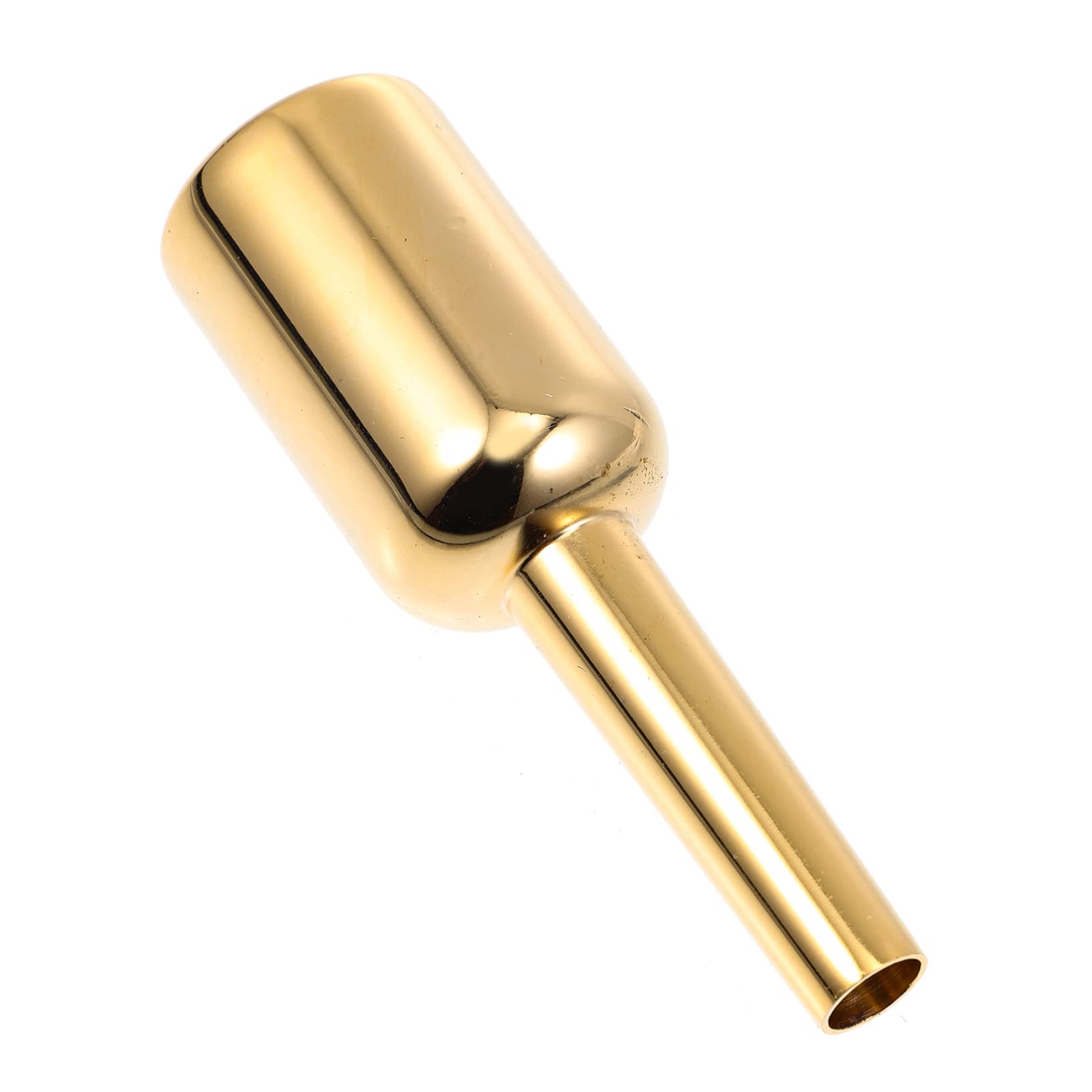 UPKOCH Becco per Tromba in Placcato Oro Suono Ricco ed Elegante, Design Pesante per Studenti e Principianti, Accessorio Musicale