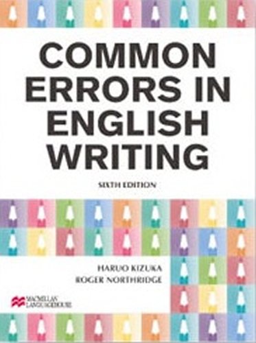 Common Errors in English Writing Sixth Edition Student Book Common Errors in English Writing Sixth Edition Student Book