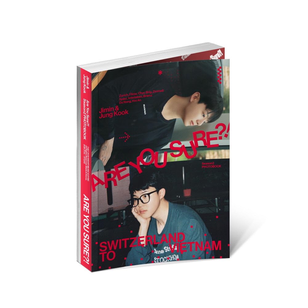 Amazon.com: Jimin x Jung Kook - Are You Sure?! Season2 PHOTOBOOK