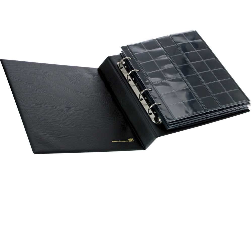 SAFE 7413 raccoglitore monete da 5 marchi tedeschi | fogli portamonete da collezione inclusi | 235 x 265 x 45 mm