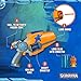 Slugterra Eli's Blaster & Mini Collectible Figurines Bundle, Set Includes 1 Blaster, 5-Pack Slug Characters & 3 Foam Slug Ammo, Toy for Kids & Teens