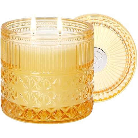 Chloefu LAN Pumpkin Cinnamon Candle for Fall Cover