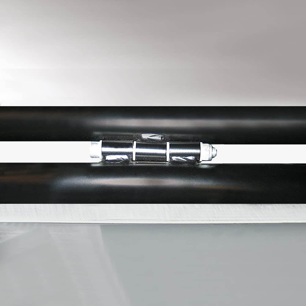Displaylager - Soporte para póster, negro, acero – Expo Sign 70x100 cm | Caballete doble expositor publicitario | Resistente a la intemperie con paneles frontales APET/acrílico