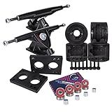 Cal 7 Longboard Skateboard Combo Package with 70mm Wheels & 180mm Lightweight Aluminum Trucks,...