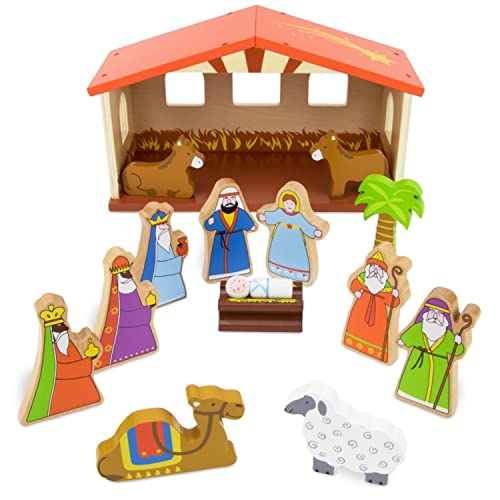 Imagination Generation TREL-003 Nativity Set For Kids thumb #1