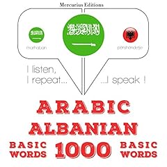 Arabic - Albanian. 1000 basic words cover art