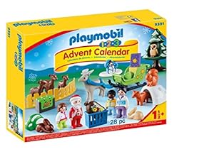 PLAYMOBIL Adventskalender Waldweihnacht der Tiere 28-teilig