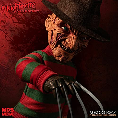 Figura de acción Mega Scale Freddy Krueger Mezco miniatura 7