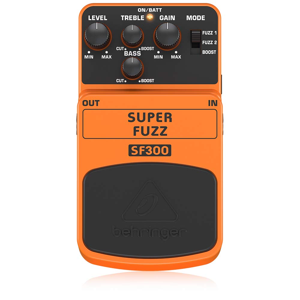Behringer SUPER FUZZ SF300 3-Mode Fuzz Distortion Effektpedal