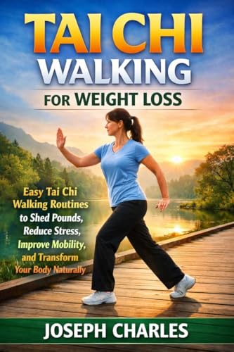 TAI CHI WALKING FOR WEIGHT LOSS: Easy Tai Chi Walking Routines to Shed Pounds, Reduce Stress, Improve Mobility, and Transform Your Body Naturally
