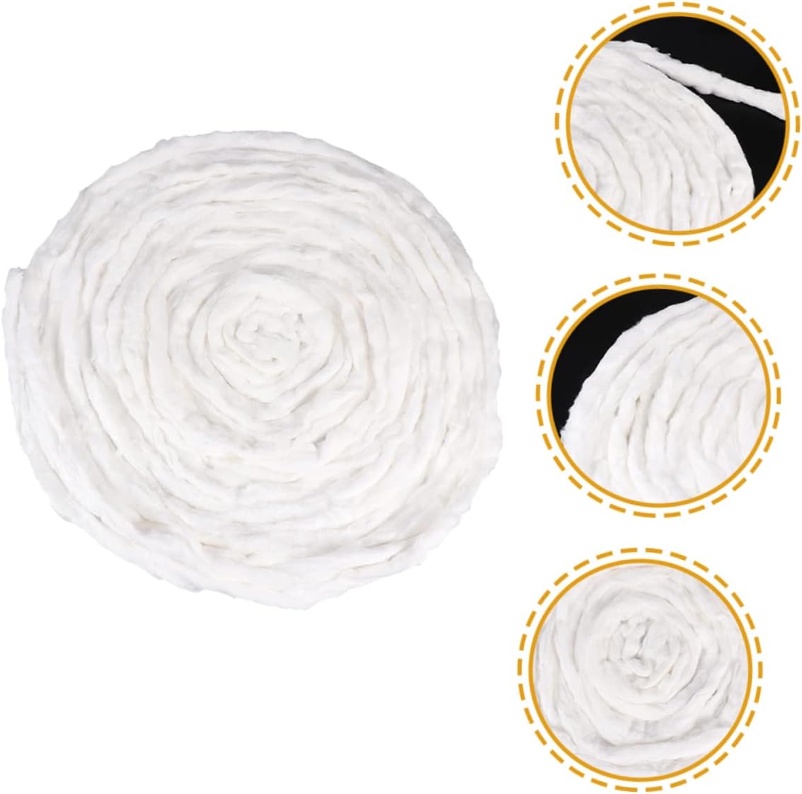 2bags Muslin Bags Reusable Cotton Pads for Hair Perm Beauty Care Skin Care