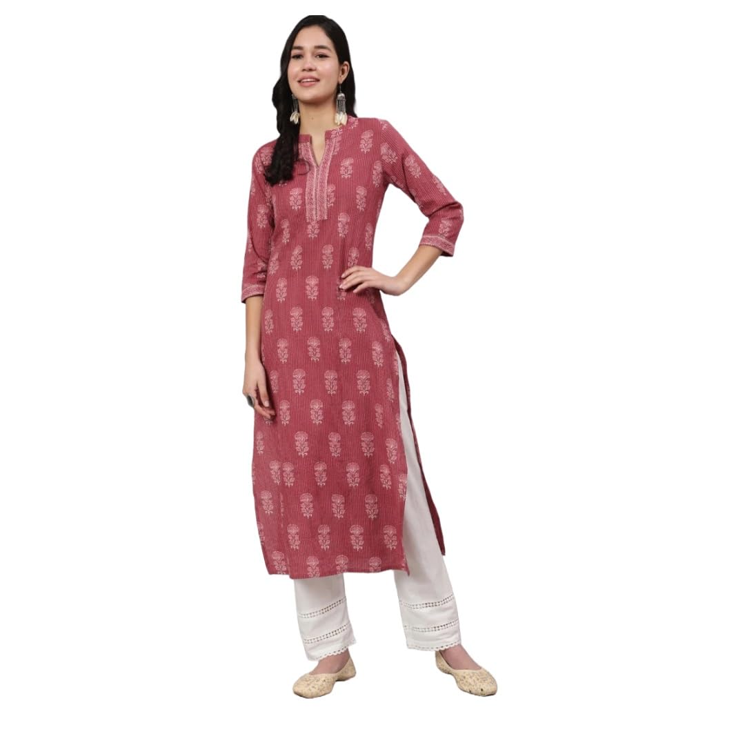 GloriousAvenueWomen Kurta and Palazzo Set | Kurti Pants Festive Traditional Dress Ready to Wear