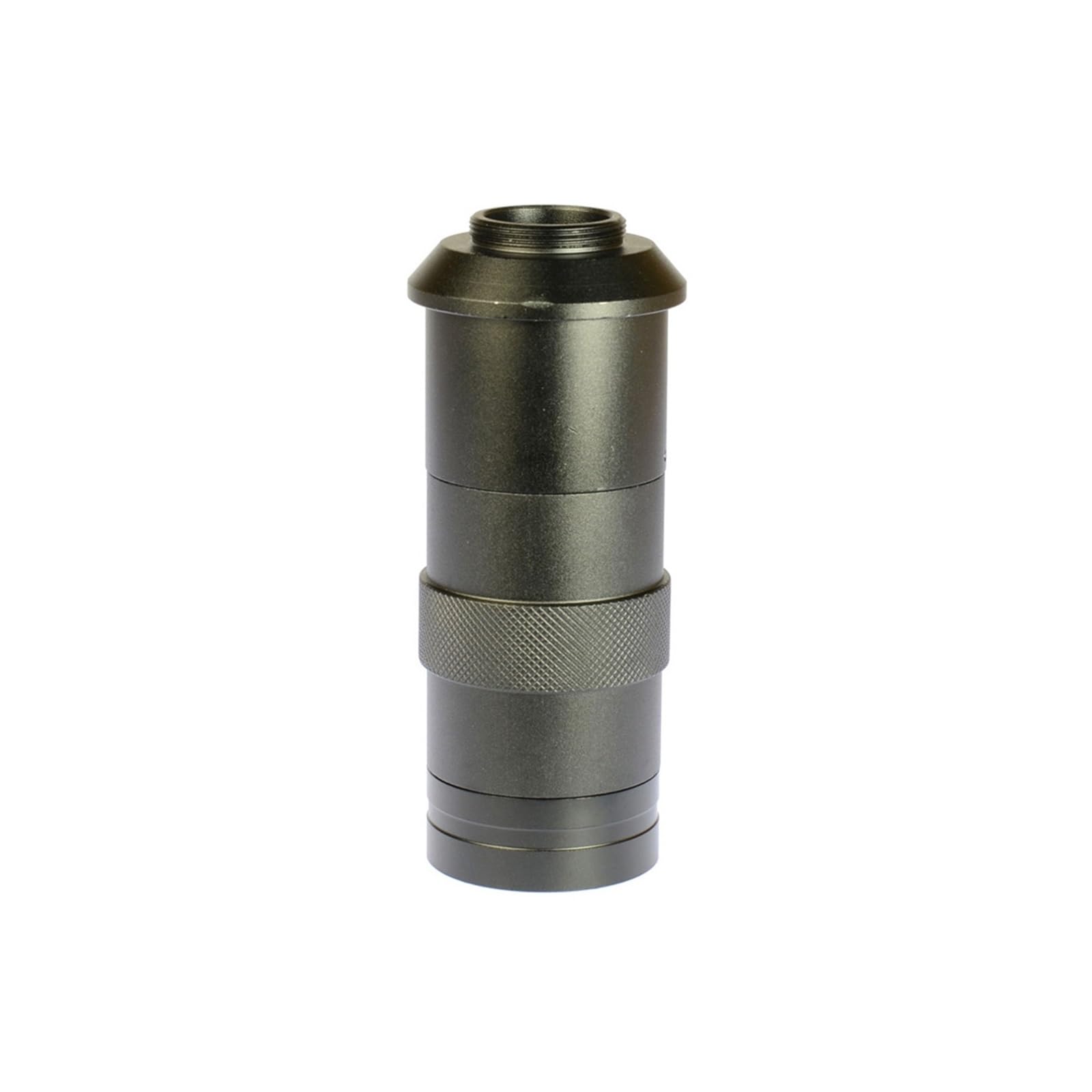Microscope Lens, Monocular Lens 8X -130X MagnificationA Adjustable Zoom C-Mount Lens Glass for Industry Microscope Camera Eyepiece Magnifier 40mm