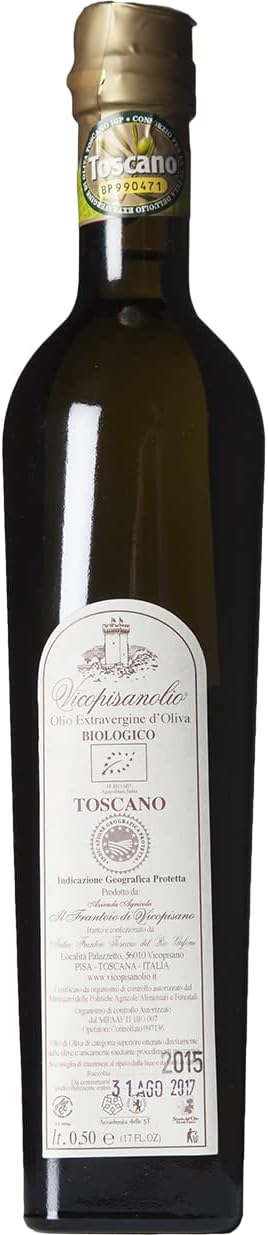Vicopisano Organic Extra Virgin Olive Oil - Tuscany - 16.9 oz (500 ml)