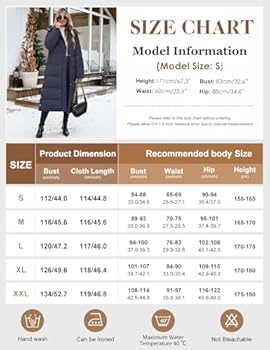 RITOSTA Lange donsjassen voor dames, gewatteerde donsjas, verdikte capuchon, comfortabele overjas, ritssluiting, lange parka met zakken voor de winter, warme buitenkleding, outdoor wandelen, Koffie