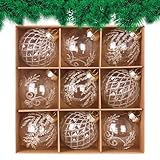Photo Gallery qiwieod palle di natale antirottura 9 pezzi | decorazioni palline di natale - in pet verniciata 8 cm decorazioni trasparenti per interni casa finestra festività invernale Photo Gallery qiwieod palle di natale antirottura 9 pezzi | decorazioni palline di natale - in pet verniciata 8 cm decorazioni trasparenti per interni casa finestra festività invernale