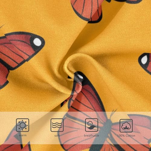 KLL Monarch Butterfly Boys Toddler Pure Cotton Briefs Underwear Cute Children Panties3