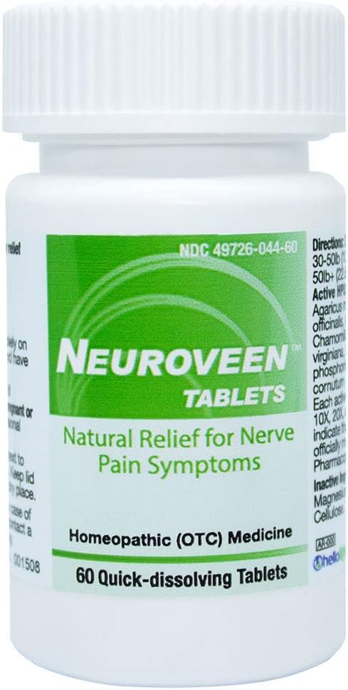 Hello Life Neuroveen Tablets - Natural Relief for Nerve Discomfort and Troubled Mobility - for Safe, Temporary Relief of: Nerve Discomfort + Numbness + Weakness + Tingling + Sensitivity + Mobility