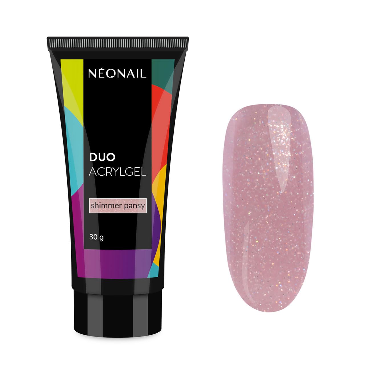 NEONAIL Polygel – DUO ACRYLGEL Shimmer Pansy