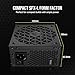 Corsair SF850L Fully Modular Low-Noise SFX Power Supply - ATX 3.1 & PCIe 5.1 Compliant - Quiet 120mm PWM Fan - 80 Plus Gold Efficiency - Zero RPM Mode - 105°C-Rated Capacitors - Black
