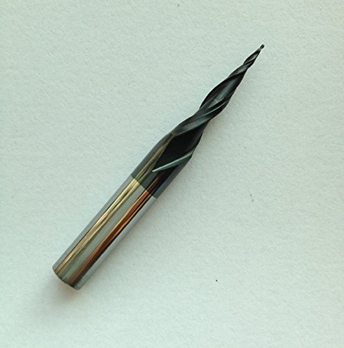 6Mm R0.25 Carbide Tapered Ball Nose End Mill Taper And Cone Endmills R0.25D62050L2F Hrc55 #TOP2