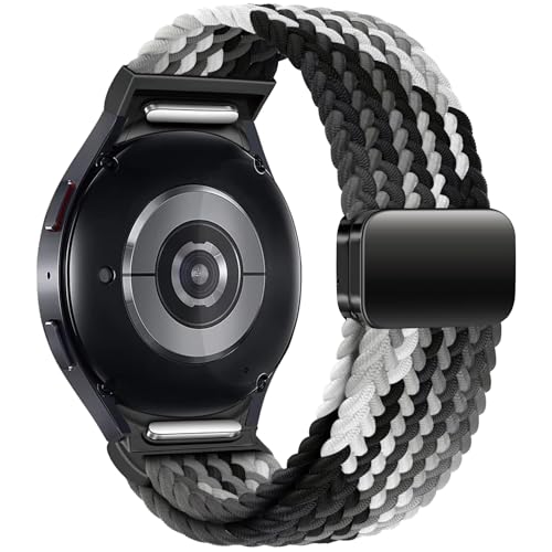 Bracelet tressé Samsung Galaxy Watch 7 6 5 4 aimanté sans espace 44mm 40mm