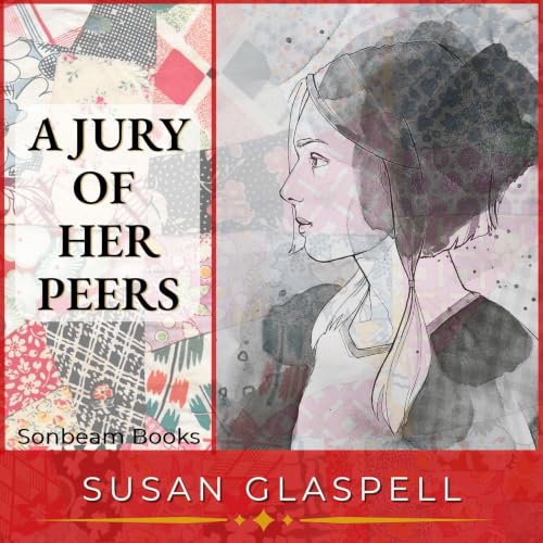 Diseño de la portada del título A Jury of Her Peers