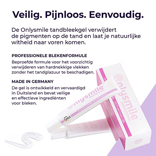 Onlysmile tandenbleekgel voor witte tanden | Tandbleek- en bleekgel met onmiddellijke ingang | Tanden witter maken - cosmetische tanden reinigen - Image 6