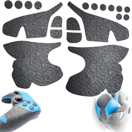 PS5 Controller Skin Grip Aufkleber Kompatibel mit Controller Hülle Griffpolster Sticker für Playstation 5 Zubehör Tape