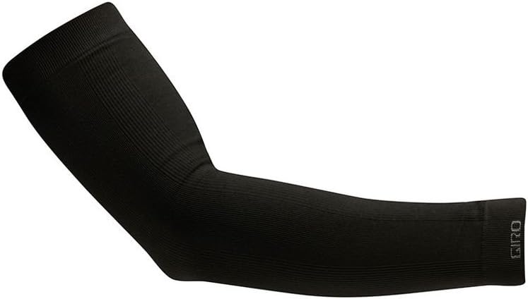 Giro Chrono Arm Warmers Adult Unisex Cycling Warmers - Black (2024), X-Small/Small