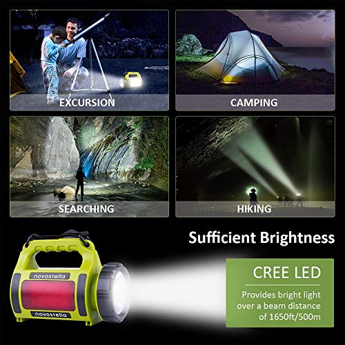 NOVOSTELLA-Rechargeable-LED-Torch-Multi-Functional-Camping-Light-Waterproof-Outdoor-Spotlight-Searchlight-High-Power-Beam-Flashlight-650lm-Lightweight-Lantern