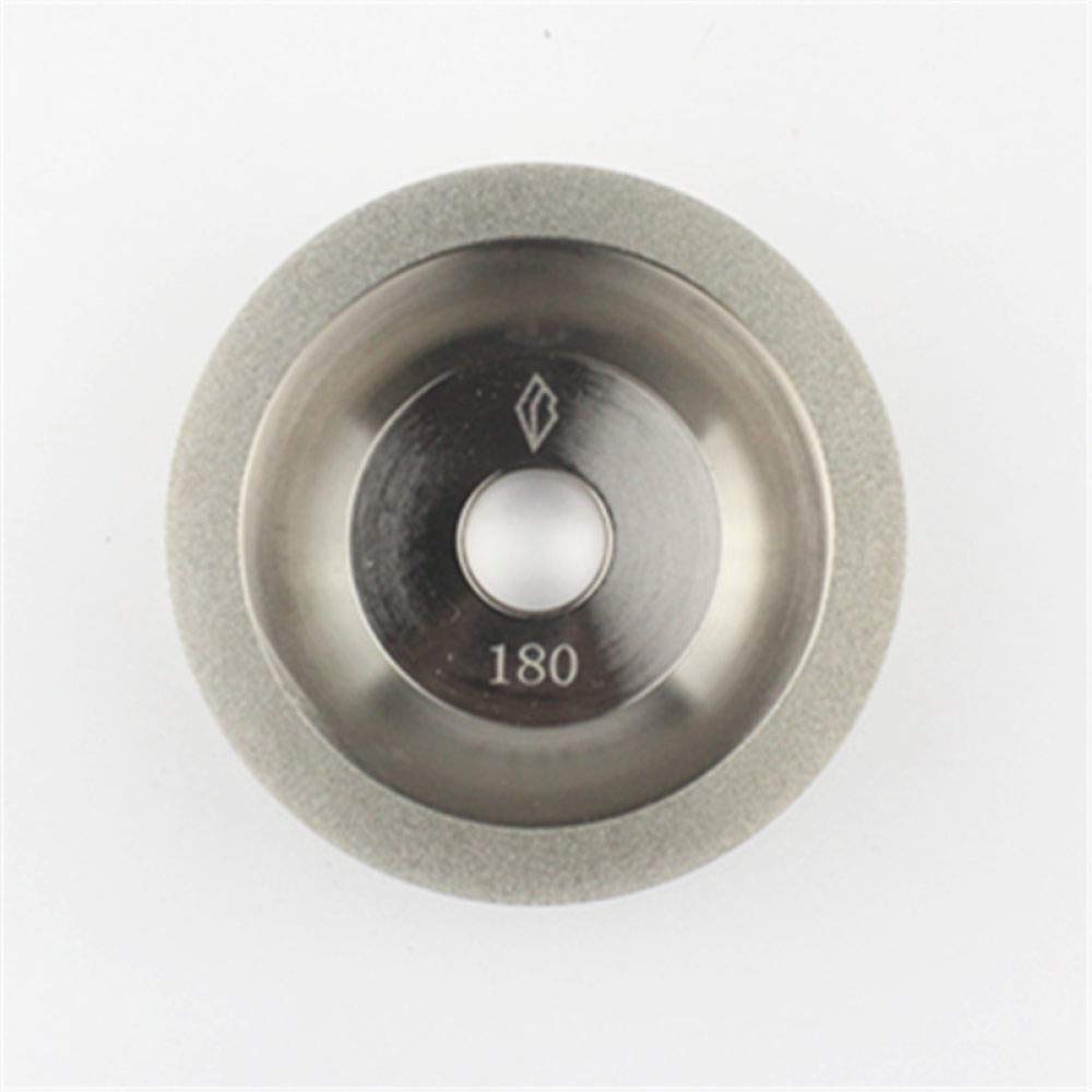 Utensili per mole diamantate da 100 mm, smerigliatrice abrasiva, affilare punte in carburo di tungsteno, 320