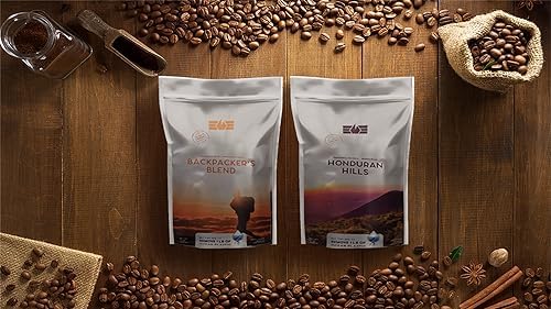 Miniatura 7 de Blue Sail Coffee Backpacker's Blend, café molido tostado medio oscuro, bolsa de 12 onzas