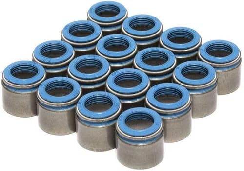 COMP Cams 518 - 16 retenes de válvulas (de metal con Viton, de 11/32 y .530"de espesor)