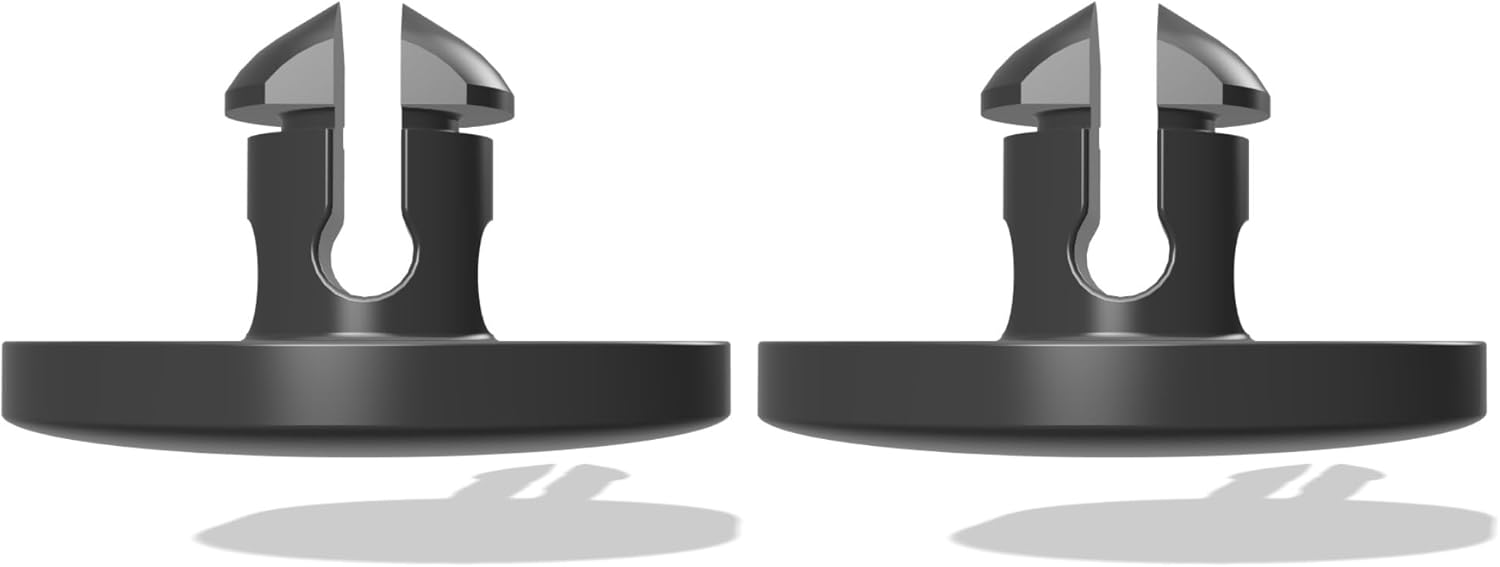 US Mail- Solar Group Mailbox Hinge Pin Replacement Set, Compatiable with Model PM-00+ GMB505, 2 Pack, 3D Printed ABS Resin, (Black) V2 (Updated Model)
