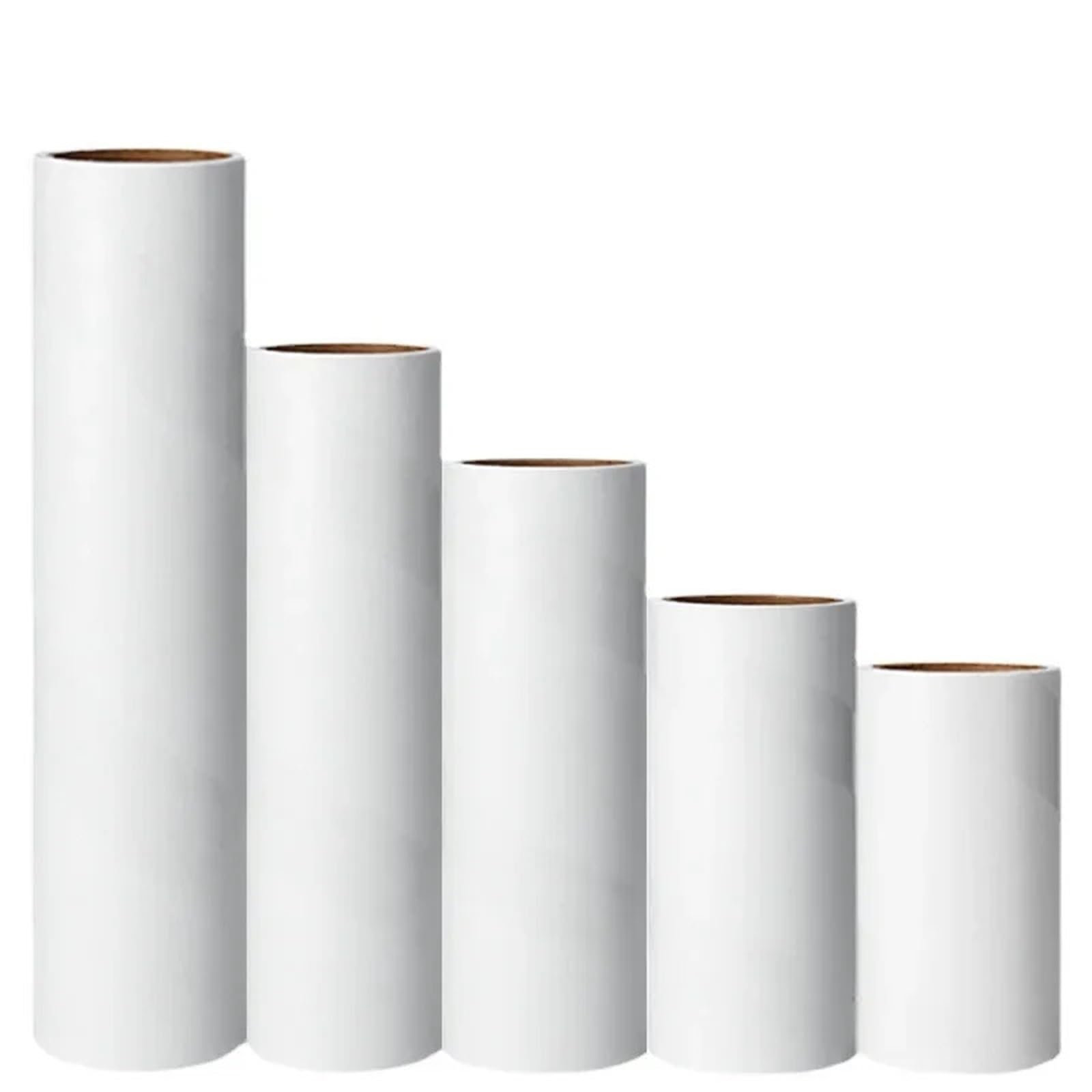 15rolls 24cm 19cm 16cm 10cm Refill Tearable Brush Head For Lint Roller Pet Hair Remover Dust Clothes Bed Stick For Home(10cm Refill)