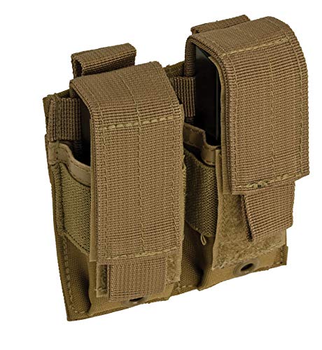 Red Rock Outdoor Gear Double Pistol Mag Pouch, Coyote Red Rock Outdoor Gear Double Pistol Mag Pouch, Coyote