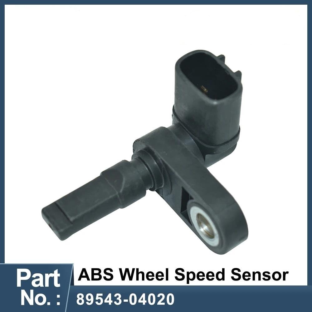 Sensor de Velocidad de Rueda de Coche 89543-04020 ABS Sensor de Velocidad de Rueda Delantera Trasera Izquierda para Toyota Land Cruiser Accesorios Piezas de Coche Sensor de Velocidad de Rueda ABS