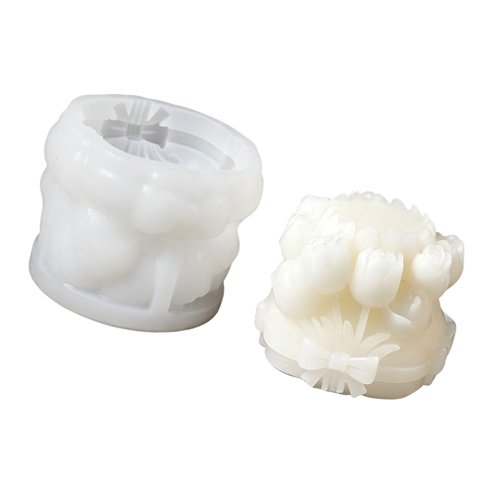 Qusinfc Silicone for Tulips Bouquet Sturdy Materials Ideal for Craft Enthusiasts Wedding Silicone