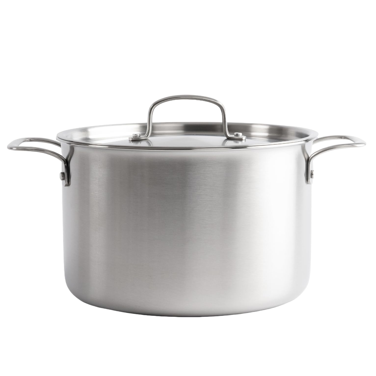 Gastrotools Garnek 7 l 24 cm – 5-warstwowa stal – bez PFAS | Do piekarnika do 300°C • Można myć w zmywarce • Do indukcji i gazu • Równomierne nagrzewanie • Wyprodukowano we Włoszech
