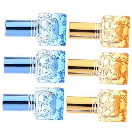 PATKAW 6 Piezas Botella De Perfume Botella Vintage Botella De Aceite Esencial Titular De Aceite Esencial Botella De Fragancia Exquisita Contenedor De Perfume Botella Vacía Botella De