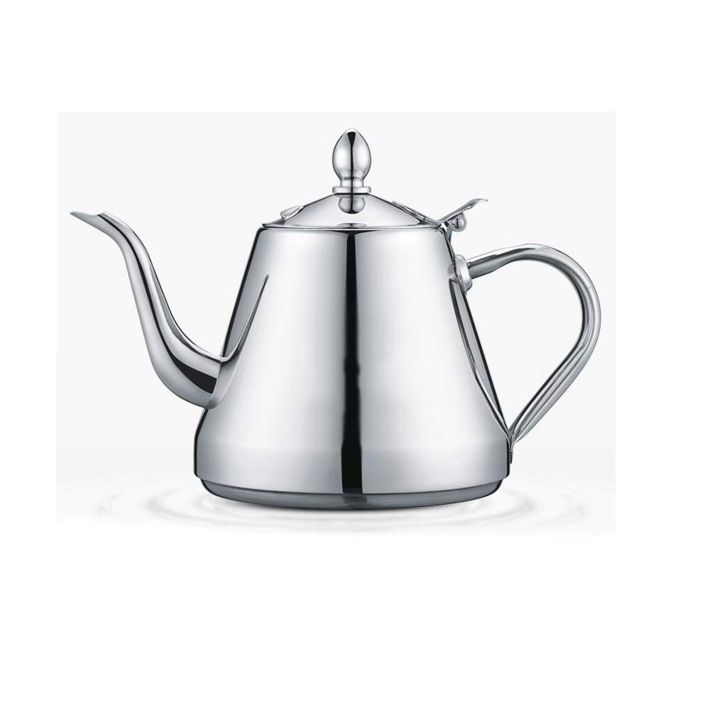 Bouilloire inox induction à fond épaissi pour un versement précis du café