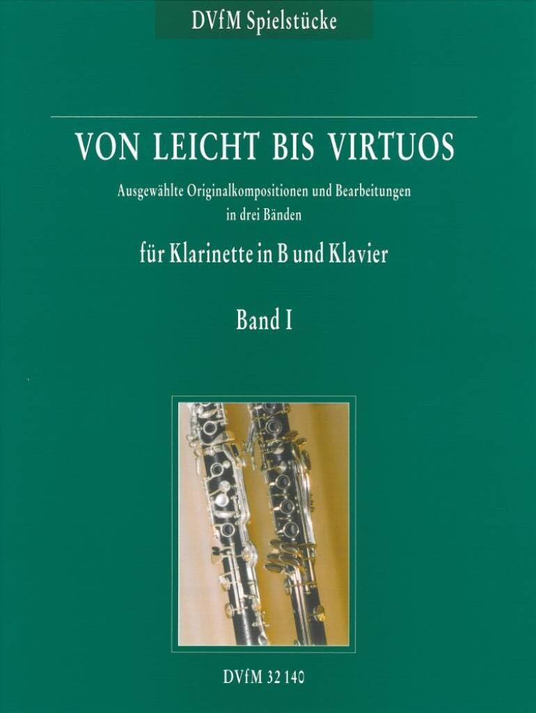 Clarinetto Von leicht bis virtuos band 1 méthode partition