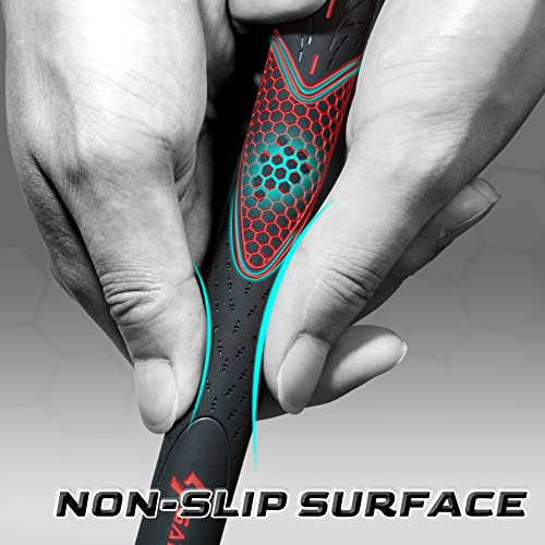 Saplize Red Standard 13 Piece Rubber Golf Grip Free 15 Tapes Included Cc01 Series #TOP1