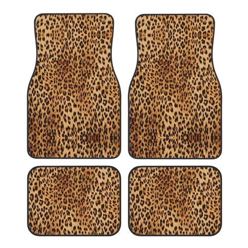 Tapis de voiture imprimé léopard pour sublimer votre trajet quotidien