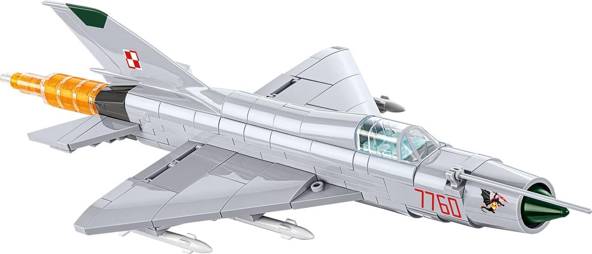 COBI Armed Forces MiG-21 MF (Poland/USSR) Fighter Jet, 381 Pieces
