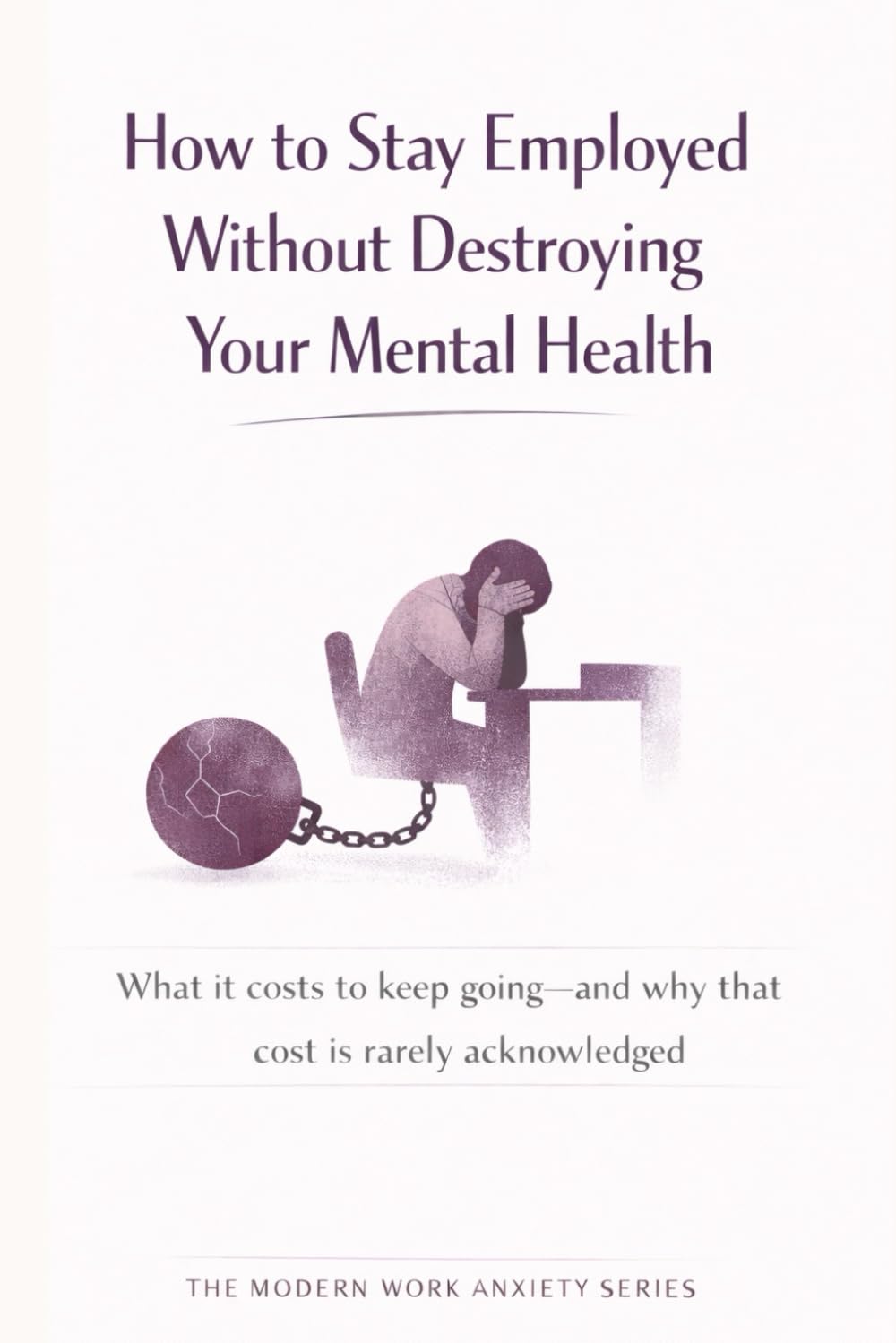 How to Stay Employed Without Destroying Your Mental Health: What It Costs to Keep Going—and Why That Cost Is Rarely Acknowledged (The Modern Work Anxiety Series)