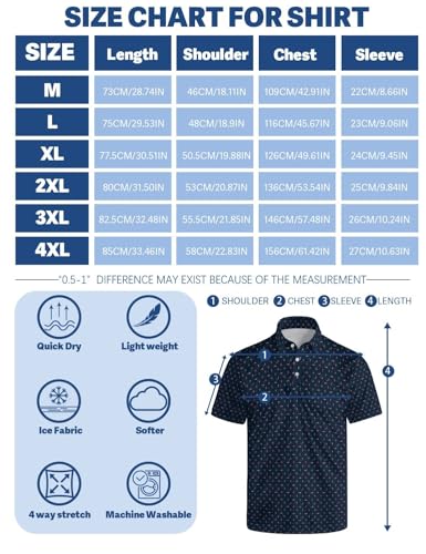 Polos divertidos para hombre, camisetas de golf de manga corta con cuello polo, secado rápido, camisetas de rendimiento para golf, regalos para hombres miniatura 4