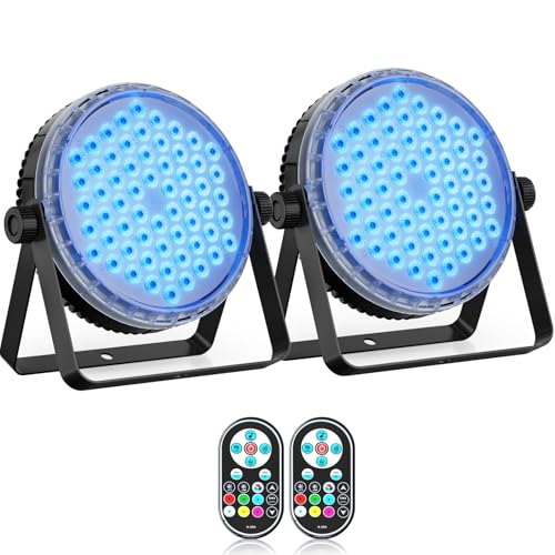 Projecteur LED Par 120W RGBW à Effet Stroboscope et Mode Musical pour DJ