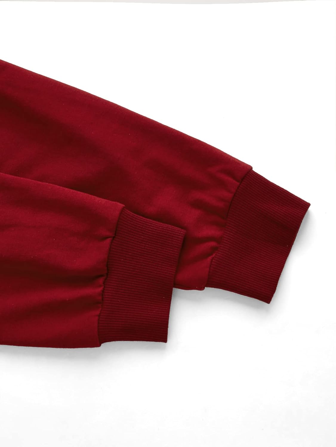 SweatyRocks Sweatshirt Women's Pullover Sweatshirt Hoodie X-Small Red